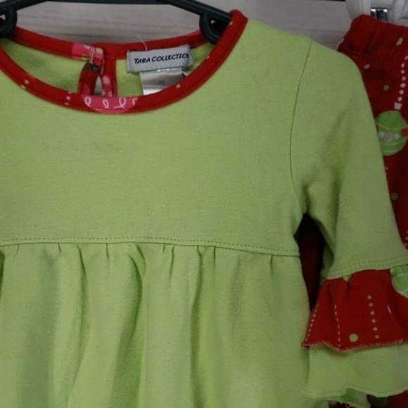 Tara‎ Collection Girls polka dot 2 pc 24mth set - Picture 4 of 7